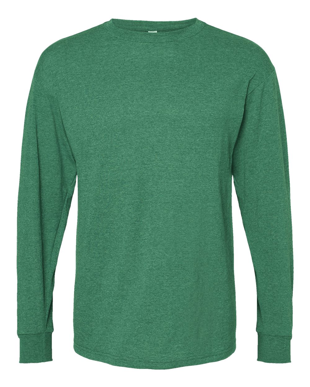 M&o 4820m Gold Soft Touch Long Sleeve T-shirt - 4820 - Heather Kelly Green