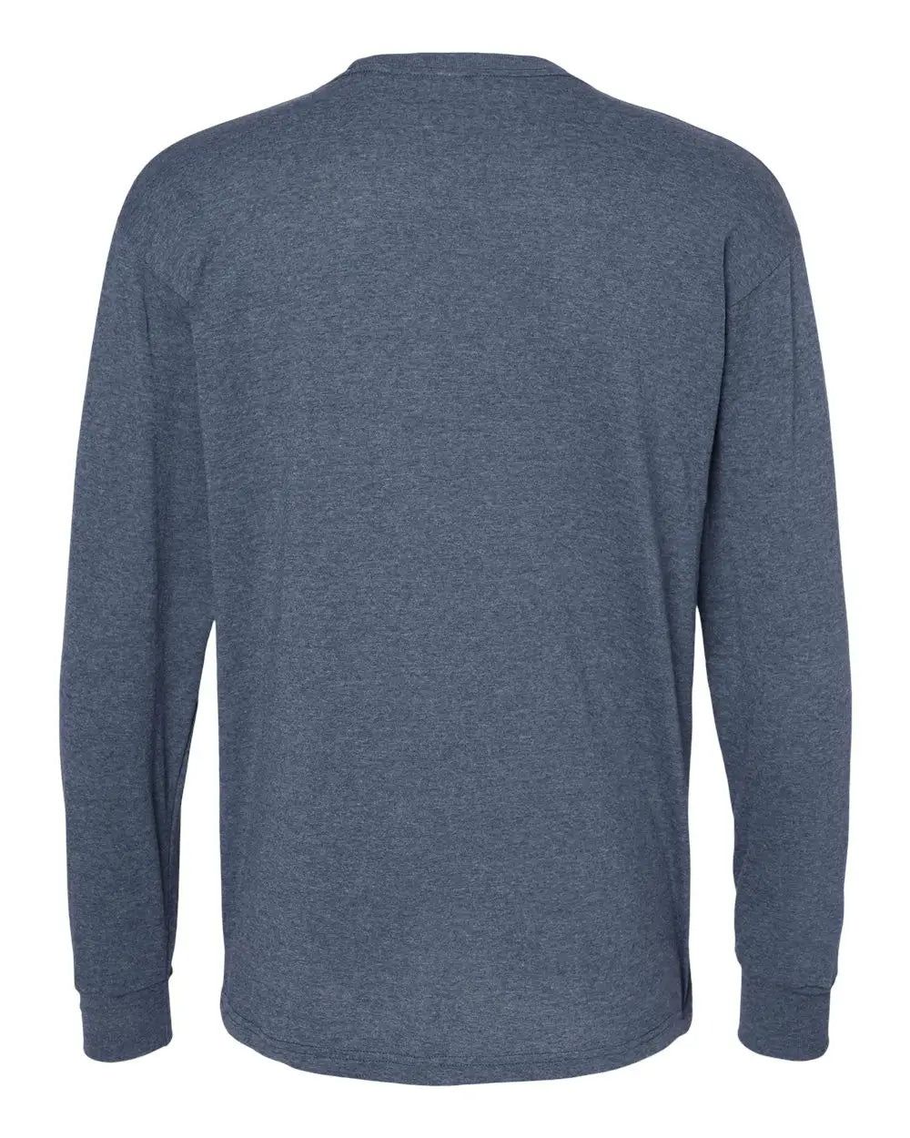 M&o 4820m Gold Soft Touch Long Sleeve T-shirt - 4820 - Heather Navy
