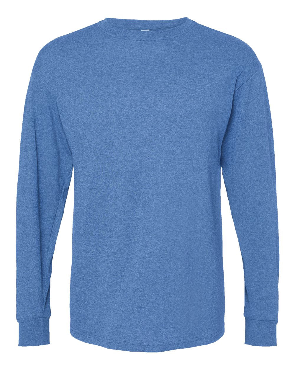 M&o 4820m Gold Soft Touch Long Sleeve T-shirt - 4820 - Heather Royal