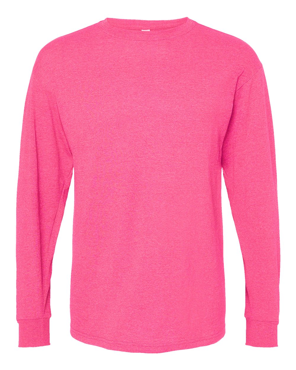 M&o 4820m Gold Soft Touch Long Sleeve T-shirt - 4820 - Neon Pink