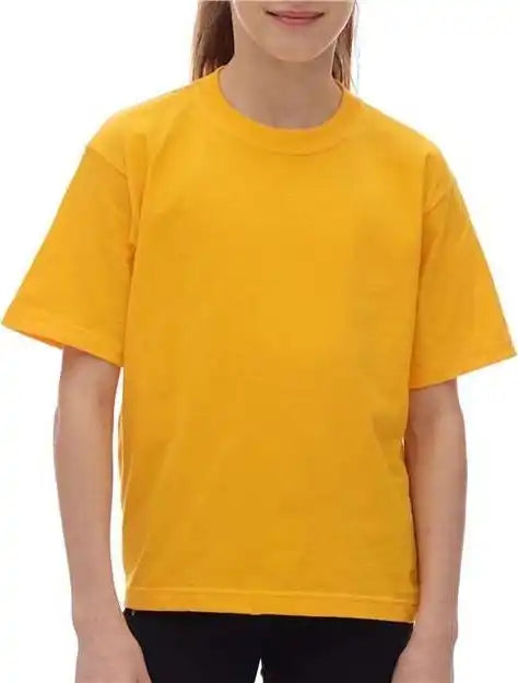 M&amp;o 4850 Youth Gold Soft Touch T-shirt