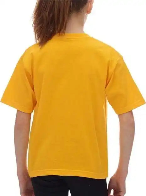 M&amp;o 4850 Youth Gold Soft Touch T-shirt