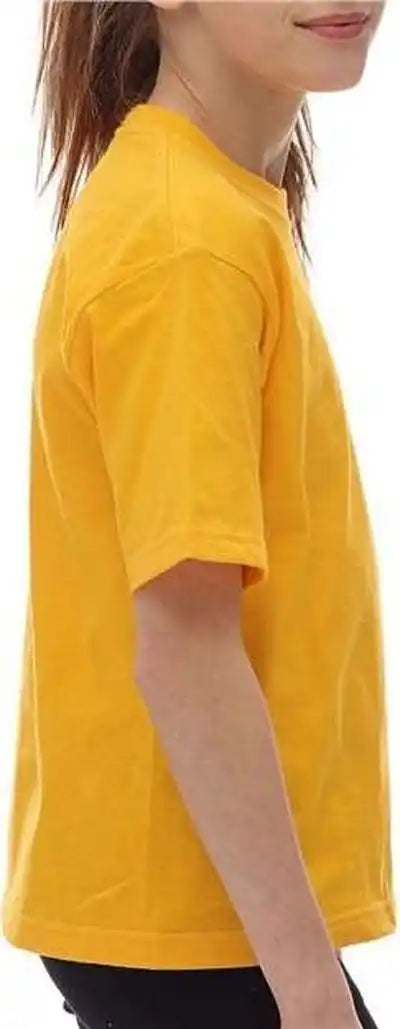 M&amp;o 4850 Youth Gold Soft Touch T-shirt