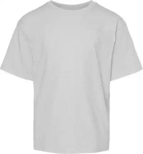M&amp;o 4850 Youth Gold Soft Touch T-shirt - Platinum