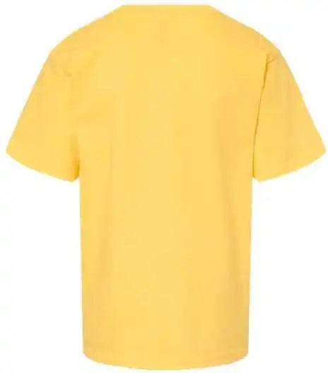 M&o 4850 Youth Gold Soft Touch T-shirt - Yellow