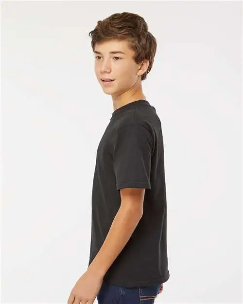 M&o 4850m Youth Gold Soft Touch T-shirt - 4850 - Black