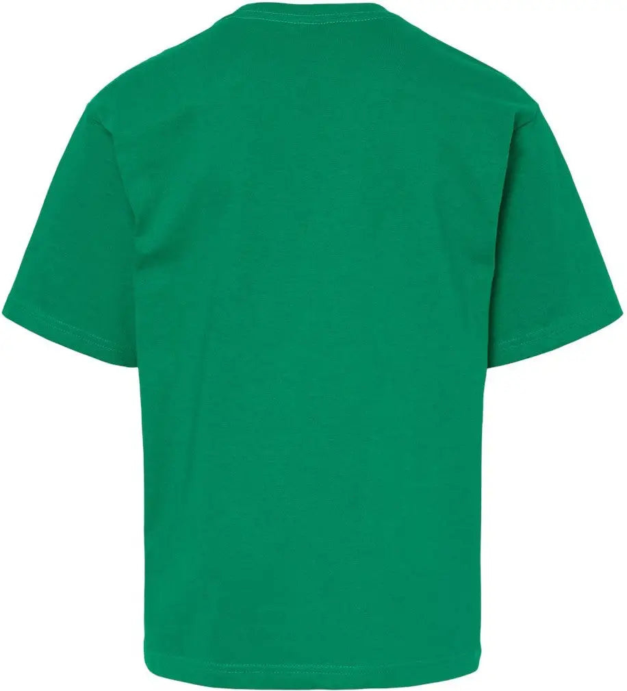 M&o 4850m Youth Gold Soft Touch T-shirt - 4850 - Fine Kelly Green
