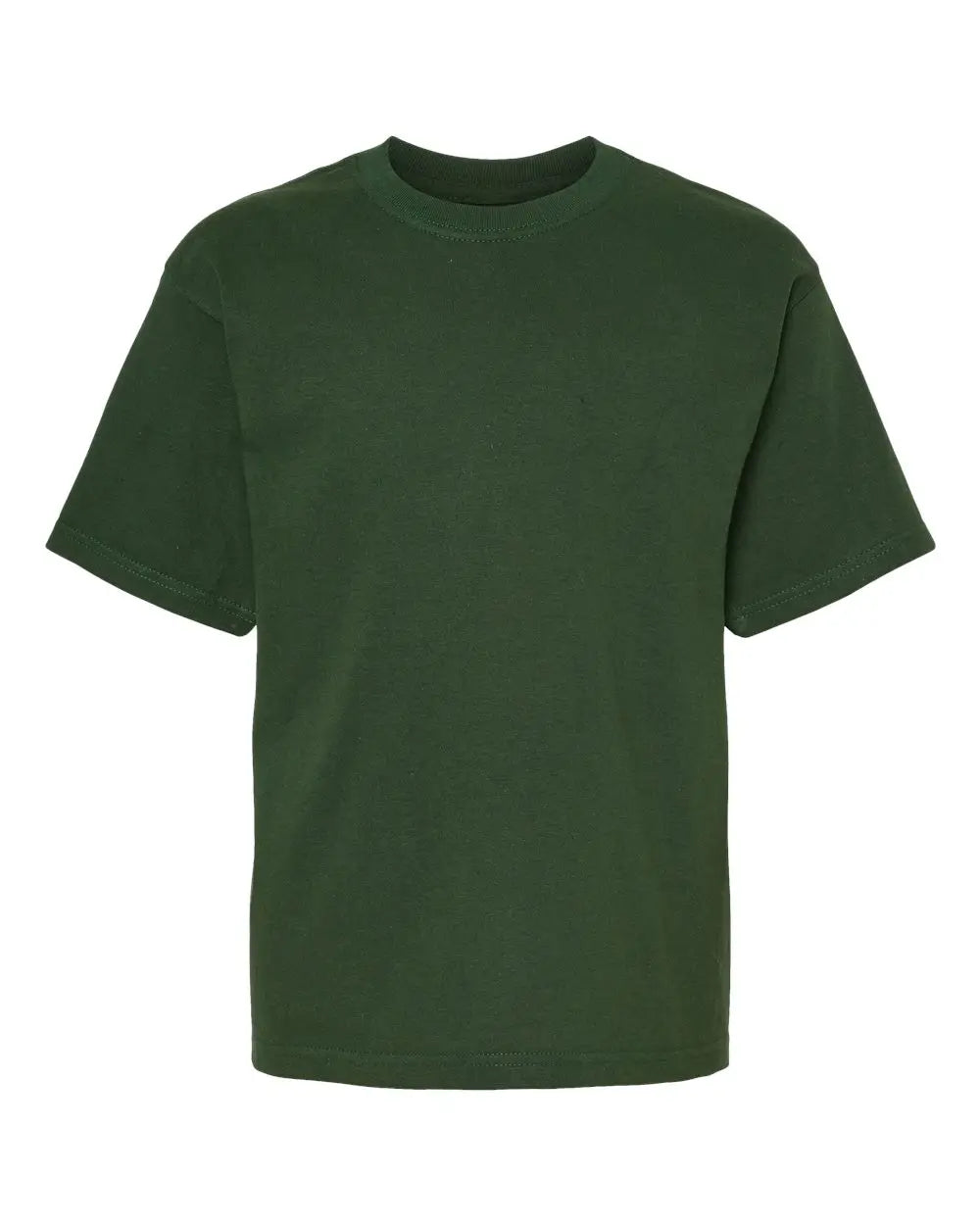 M&o 4850m Youth Gold Soft Touch T-shirt - 4850 - Forest Green
