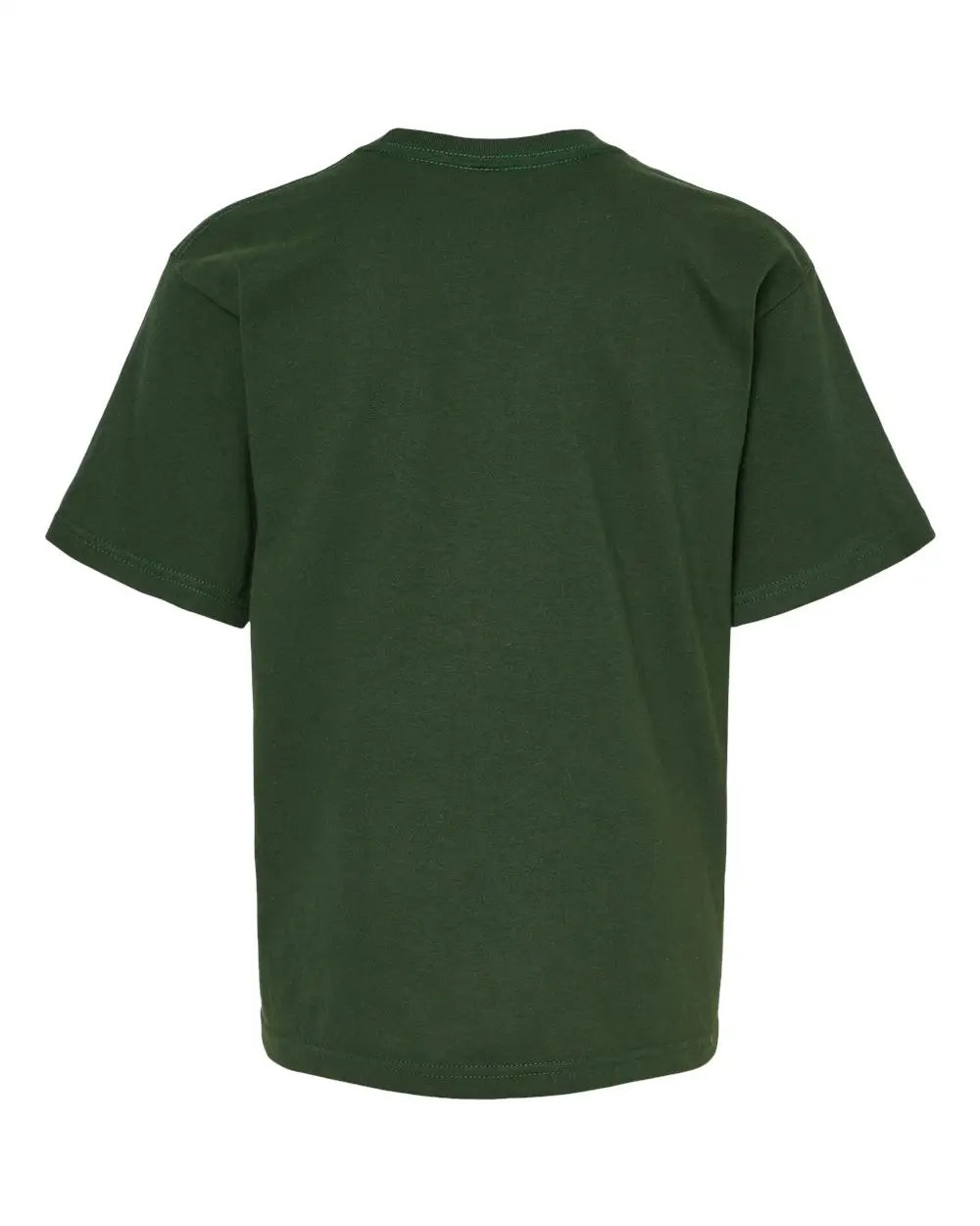M&o 4850m Youth Gold Soft Touch T-shirt - 4850 - Forest Green - Xs
