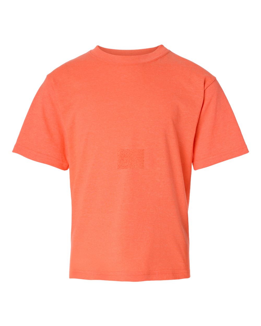 M&o 4850m Youth Gold Soft Touch T-shirt - 4850 - Heather Coral