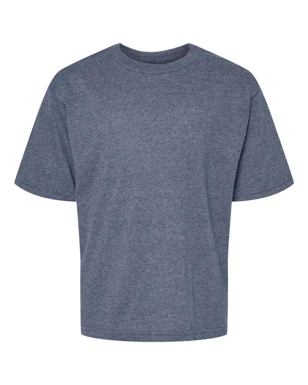 M&o 4850m Youth Gold Soft Touch T-shirt - 4850 - Heather Navy - Xs