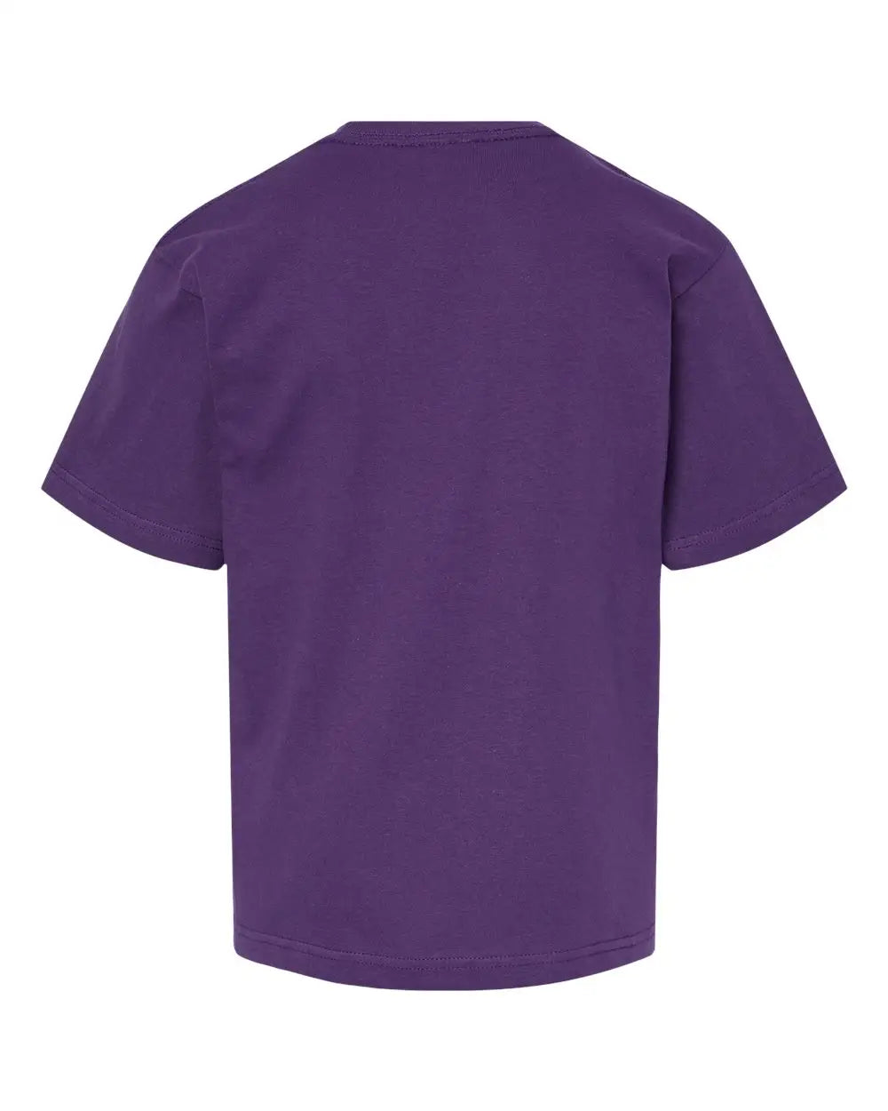 M&o 4850m Youth Gold Soft Touch T-shirt - 4850 - Heather Purple - Xs