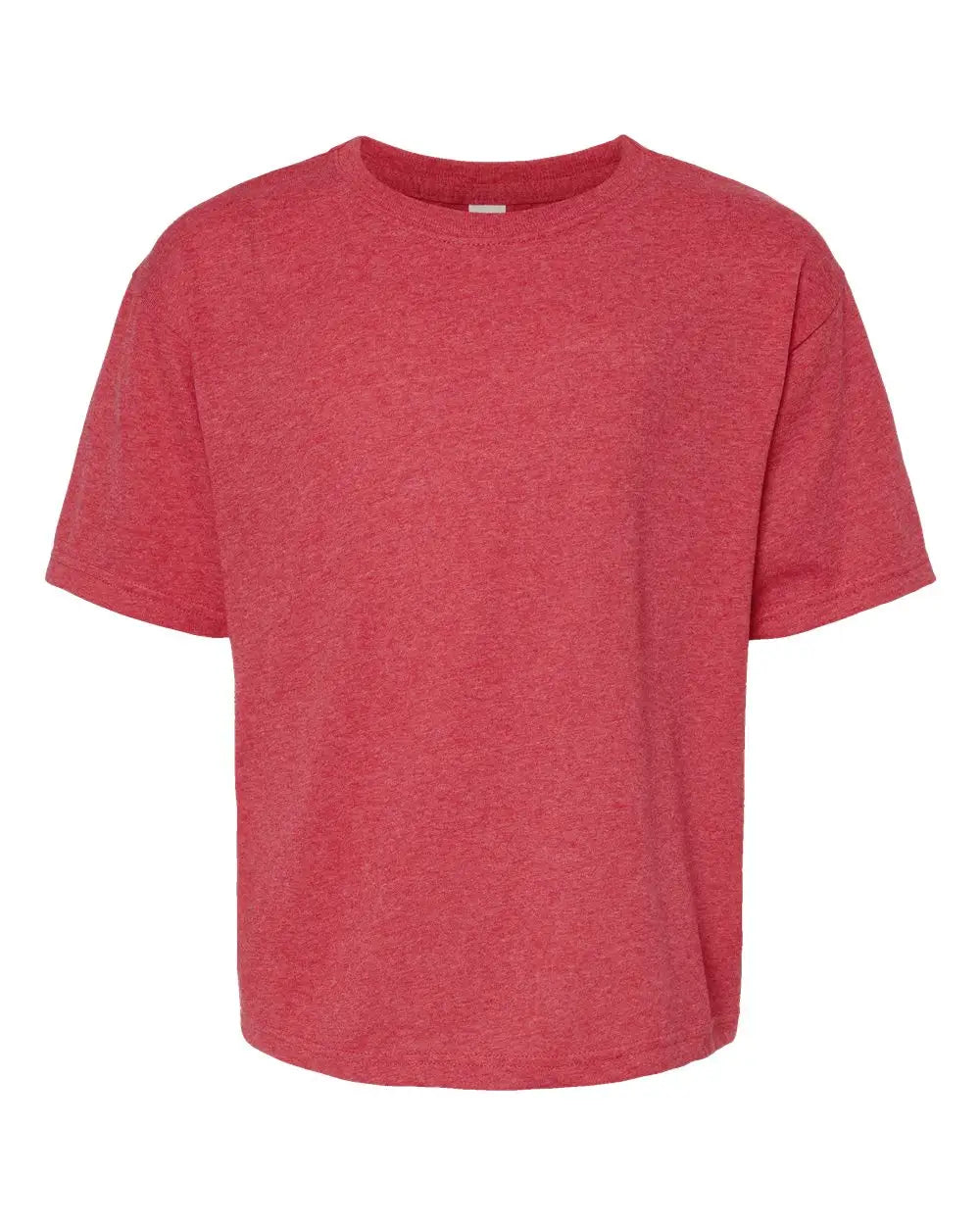 M&o 4850m Youth Gold Soft Touch T-shirt - 4850 - Heather Red - Xs