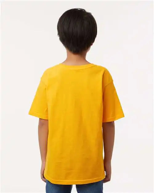 M&amp;o 4850m Youth Gold Soft Touch T-shirt - 4850