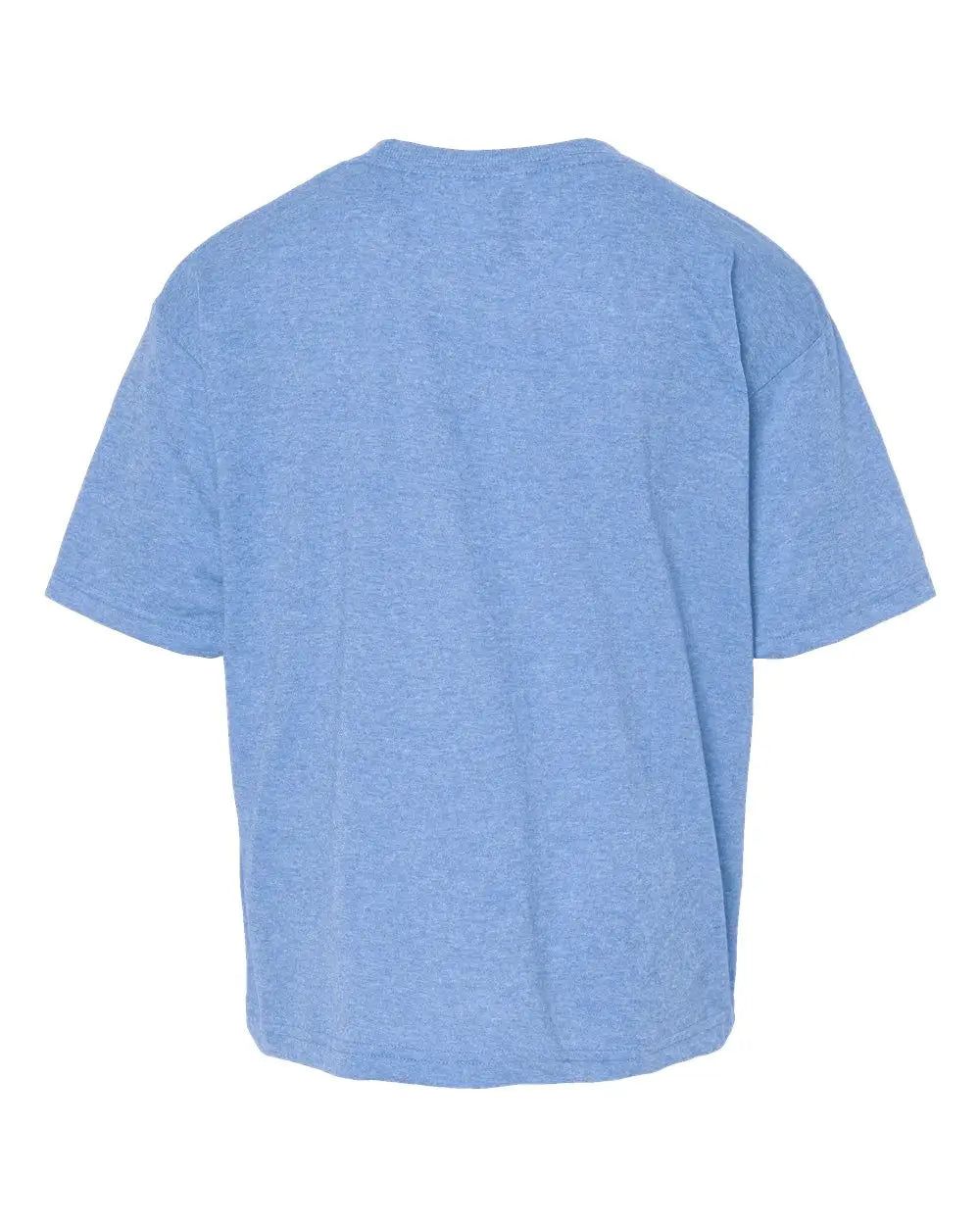 M&o 4850m Youth Gold Soft Touch T-shirt - 4850 - Light Blue Heather - Xs
