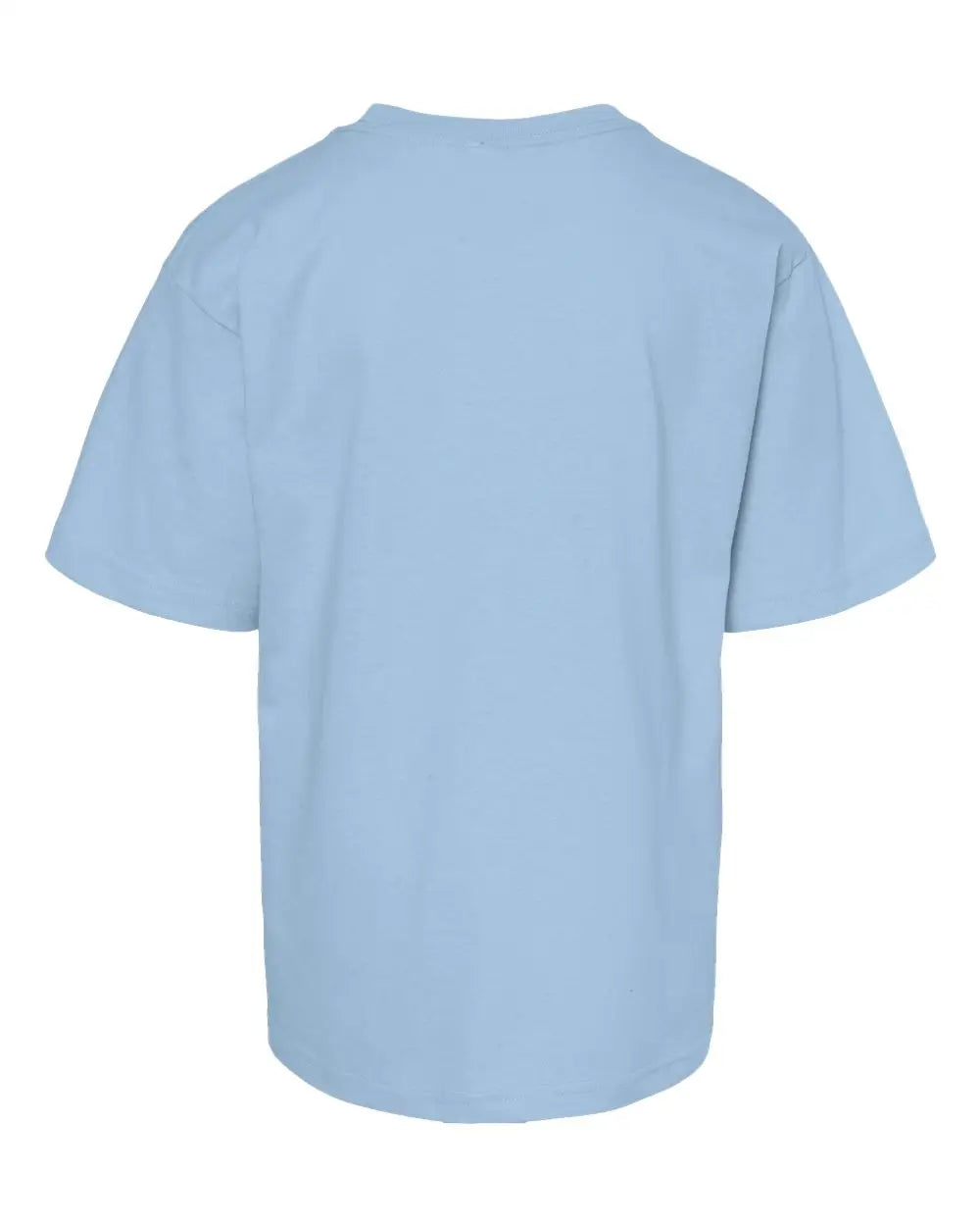 M&o 4850m Youth Gold Soft Touch T-shirt - 4850 - Light Blue
