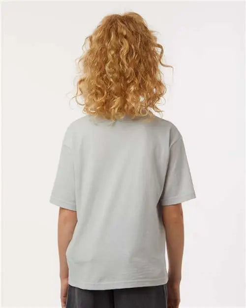 M&o 4850m Youth Gold Soft Touch T-shirt - 4850 - Platinum