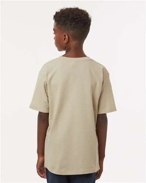 M&o 4850m Youth Gold Soft Touch T-shirt - 4850 - Sand