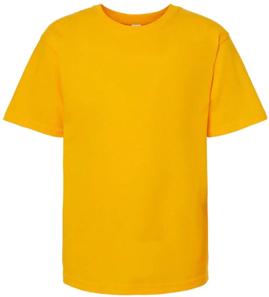 M&o 4850m Youth Gold Soft Touch T-shirt - 4850