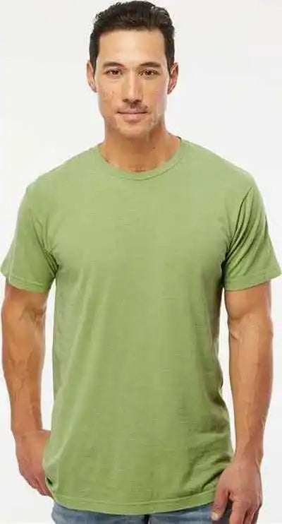 M&amp;o 6500m Unisex Vintage Garment-dyed T-shirt - Aloe