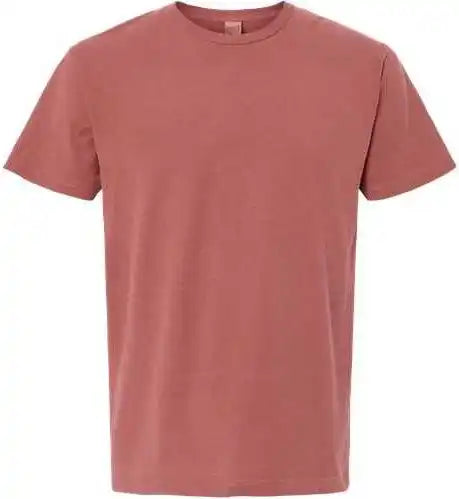 M&amp;o 6500m Unisex Vintage Garment-dyed T-shirt - Brick