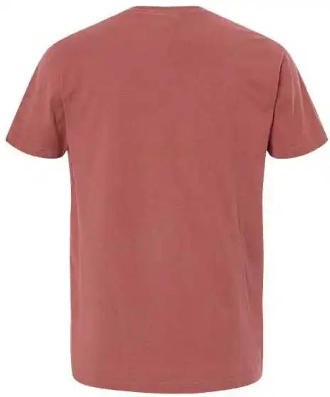 M&amp;o 6500m Unisex Vintage Garment-dyed T-shirt - Brick
