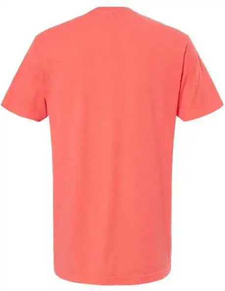 M&amp;o 6500m Unisex Vintage Garment-dyed T-shirt - Bright Salmon