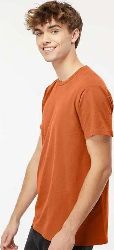 M&amp;o 6500m Unisex Vintage Garment-dyed T-shirt - Burnt Orange