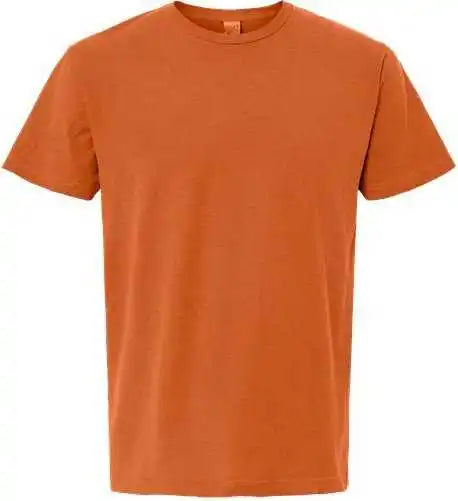 M&amp;o 6500m Unisex Vintage Garment-dyed T-shirt - Burnt Orange