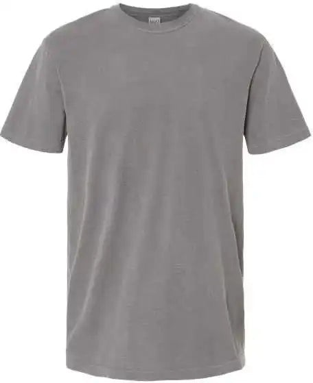 M&amp;o 6500m Unisex Vintage Garment-dyed T-shirt - Gray