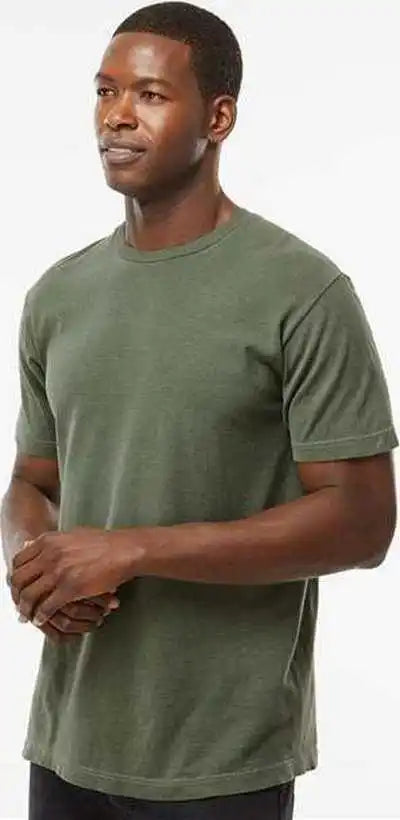M&amp;o 6500m Unisex Vintage Garment-dyed T-shirt - Monterey Sage