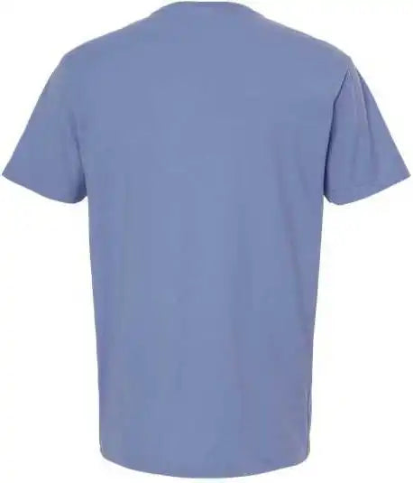 M&amp;o 6500m Unisex Vintage Garment-dyed T-shirt - Periwinkle