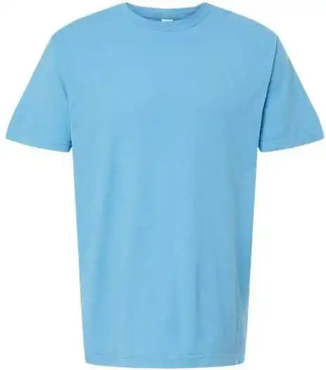 M&amp;o 6500m Unisex Vintage Garment-dyed T-shirt - Royal Caribe