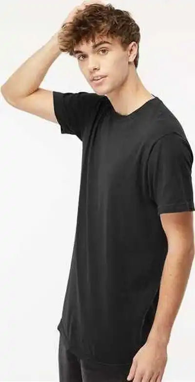 M&amp;o 6500m Vintage Garment-dyed T-shirt - Black