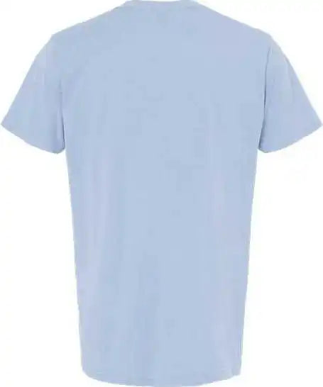 M&amp;o 6500m Vintage Garment-dyed T-shirt - Chambray