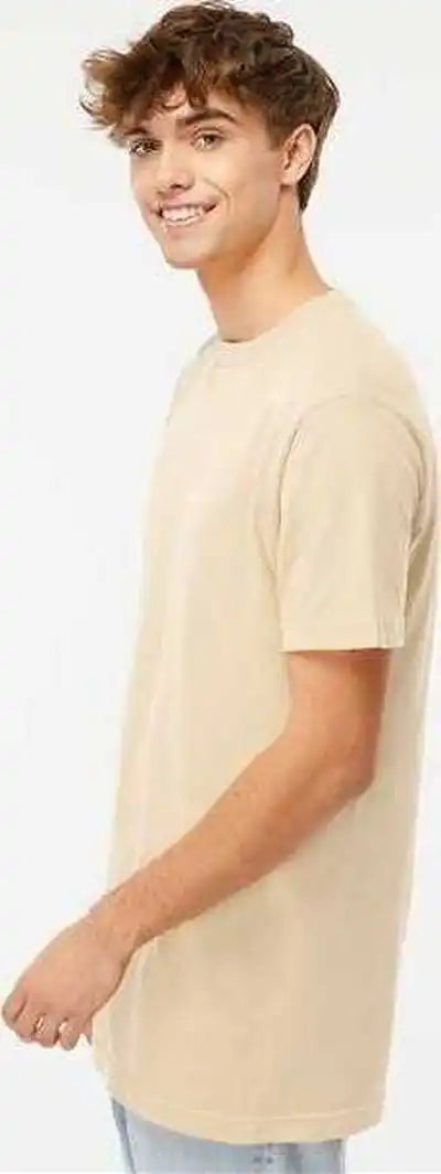 M&amp;o 6500m Vintage Garment-dyed T-shirt - Ivory