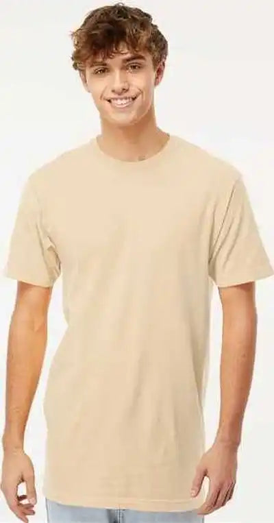 M&amp;o 6500m Vintage Garment-dyed T-shirt - Ivory