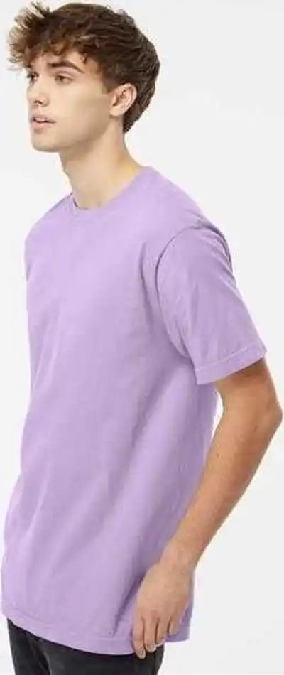 M&amp;o 6500m Vintage Garment-dyed T-shirt - Orchid