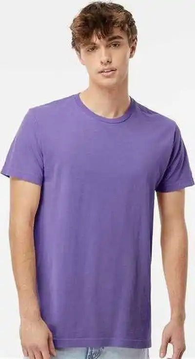 M&amp;o 6500m Vintage Garment-dyed T-shirt - Violet