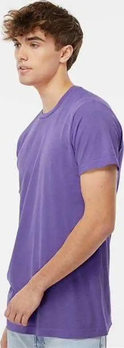 M&amp;o 6500m Vintage Garment-dyed T-shirt - Violet