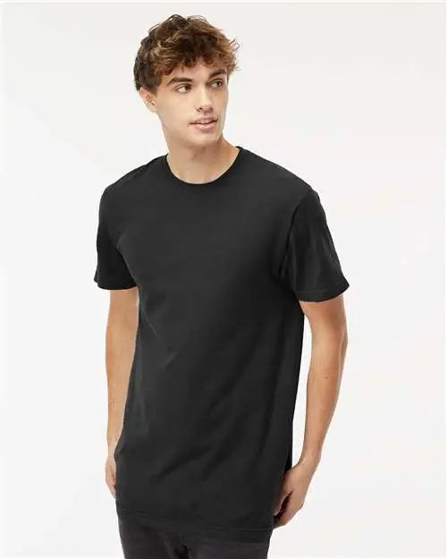 M&o 6500mm Vintage Garment-dyed T-shirt - 6500m - Black