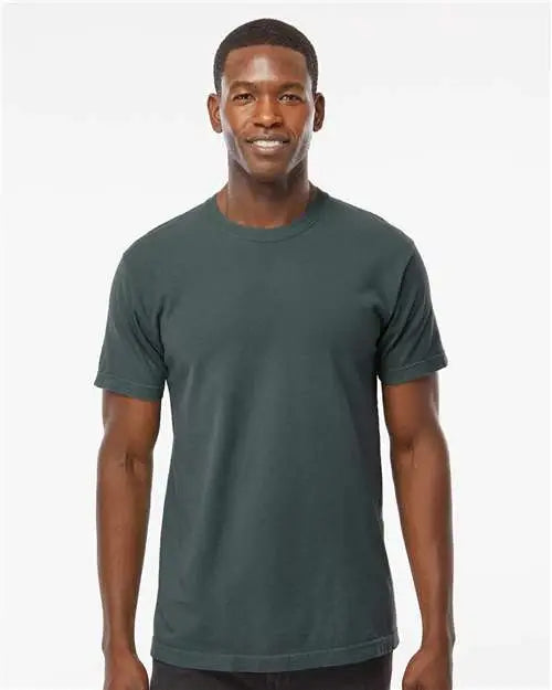M&o 6500mm Vintage Garment-dyed T-shirt - 6500m - Blue Spruce