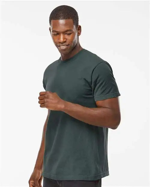 M&o 6500mm Vintage Garment-dyed T-shirt - 6500m - Blue Spruce