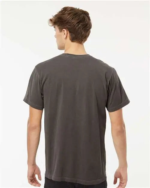 M&o 6500mm Vintage Garment-dyed T-shirt - 6500m - Charcoal