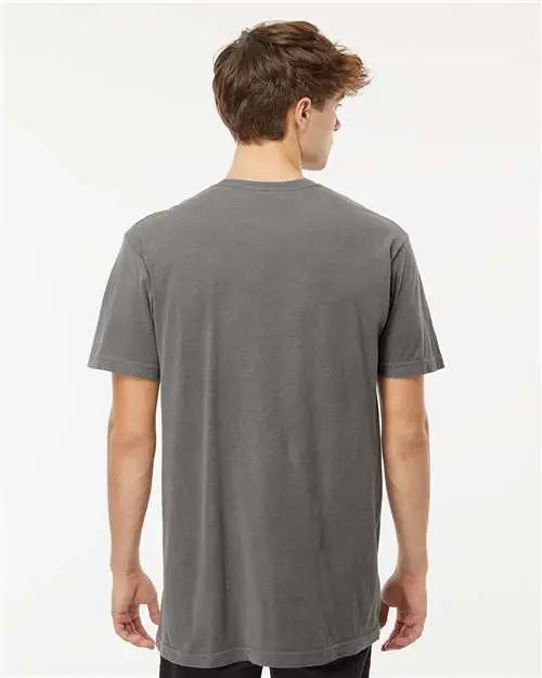M&o 6500mm Vintage Garment-dyed T-shirt - 6500m - Gray