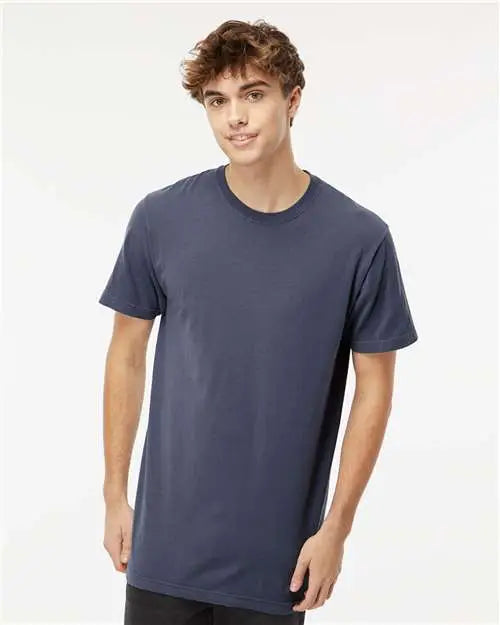 M&o 6500mm Vintage Garment-dyed T-shirt - 6500m - Navy