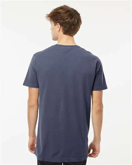 M&o 6500mm Vintage Garment-dyed T-shirt - 6500m - Navy