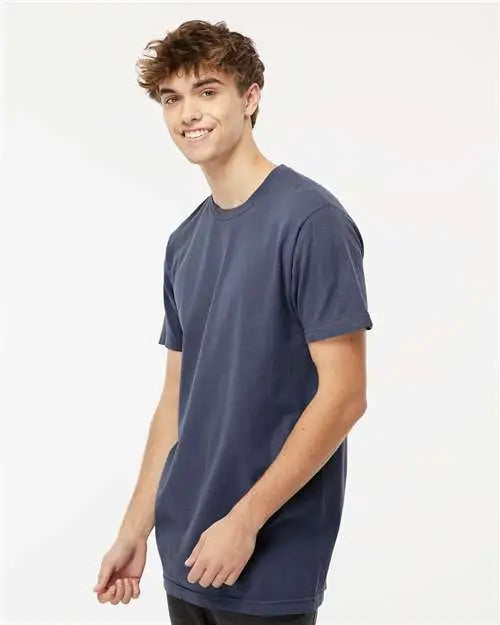 M&o 6500mm Vintage Garment-dyed T-shirt - 6500m - Navy