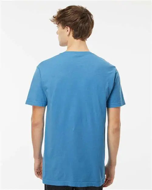M&o 6500mm Vintage Garment-dyed T-shirt - 6500m - Royal Caribe
