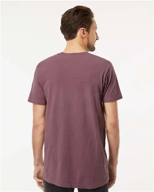 M&o 6500mm Vintage Garment-dyed T-shirt - 6500m - Vineyard